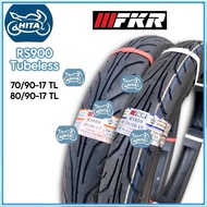 FKR TUBELESS TAYAR RS900 70/90-17& 80/90-17