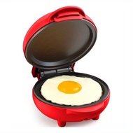 Red Pancake Griddle, QUICK COOKER: A Fast And Healthier Method to Prepare Eggs, Omelets, Pancakes, H