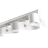 13 Feet Single S Track (107mm/125mm Snap Tape)/ Ripple Fold Track/ S Fold Track/ Curtain Track/ Rail