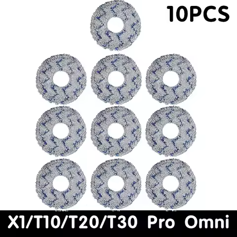 Mop Cloth Compatible For Ecovacs Deebot X1 X2 omni T30 Pro omni T10 T20 omni T30s combo Robot Vacuum