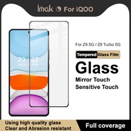 imak iQOO Z9 5G iQOO Z9 Turbo 5G 9H Hard Tempered Glass Screen Protector HD Clear Full Coverage Scre