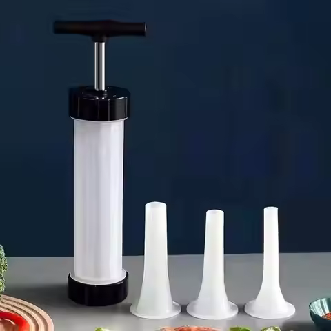 Manual Sausage Stuffing Machine Homemade Sausage Stuffer Sausage Syringe Sausage Stuffer Gadgets Man