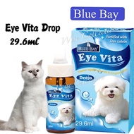 Blue Bay Eye Vita Drop For Cat &amp; Dog 30ml-Tear Stain Solution Supplement