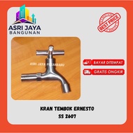 Ernesto SS 2607 Stainless Steel Wall Faucet