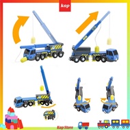 Heavy Crane Truck, Accessories For Play With Wooden Train Track Set