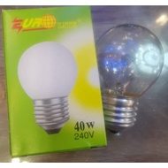 Bulb Ping Pong 40W 240V E27 CLEAR Bulb (1pc)