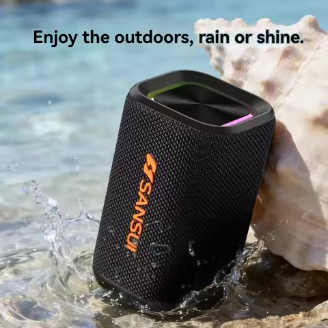 2026 New SANSUI U8 outdoor portable wireless Bluetooth speaker mini subwoofer 20W high power support
