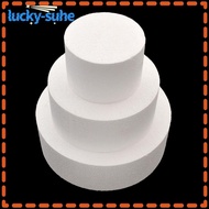 LUCKY-SUHE 4/6/8 inch Cake Foam Mould Decorations Sugarcraft Party DIY Round