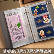 [Polaroid Storage] Concert Tickets Fundamental Tickets Airplane Tickets Movie Tickets Collection Boo