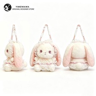 CH~Cute Lolita Lop-Eared Rabbit Doll Plush Diagonal Bag Backpack Japanese Little Girl Gift BB 3BVM