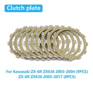 For Kawasaki ZX6R ZX 6R ZX-6R ZX636 ZX 636 2003-2017 Motorcycle Clutch Friction Disc Plate Kit Acces