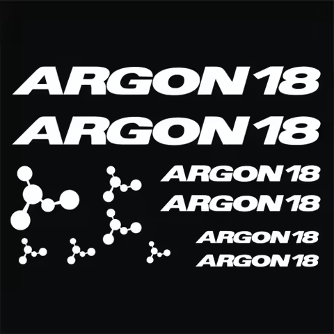 For ARGON 18 Cycling Mtb Road Racing Bike Frame Stickers Cycling Decoration Bike DIY Decals Protecti