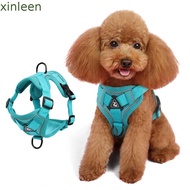 XINLEEN Cat Harness Leash, Breathable Vest Style Cat Harness Leash Set, Safety Anti Escape Adjustabl