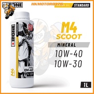 IPONE M4 Scoot 4T 10W30 10W40 Mineral Scooter Oil (1L)