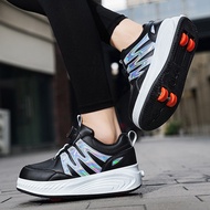 Heelys shoes for boys, four-wheel invisible roller skates, factory-made children's eight-wheel retra