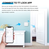 Bluetooth Wifi Gateway Fingerprint Password Smart Electronic Door Lock Home Bridge Ttlock App Contro