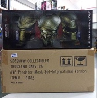 (葵興樂聲9樓門市現貨） Sideshow Collectibles 《異形戰場》（AVP）鐵血戰士面具組（Predator Mask Set）Chopper、Celtic 與 Scar 三款經典面具