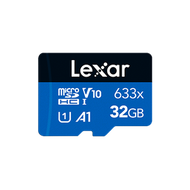 LEXAR - MicroSDHC 633X 32GB without SD Adapter(up to 100MB/s read)