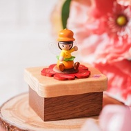 【山茶花】小木盒音樂盒 | Wooderful life