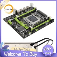 X79G Motherboard+SATA Cable+Bezel LGA2011 4XDDR3 RECC Slot M.2 NVME PCI-E X16 6XUSB2.0 SATA3.0 Serve