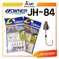 OWNER CULTIVA Jig Head JH-84 Ultralight Horse Mackerel Jighead Soft Plastic Lure Worm Micro JH84 Aji