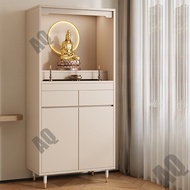 SAQ Alter Table Solid Wood Buddhist Home Table Shrine Table Modern Light Luxury God Of Fortune Cabin