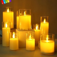 CHAAKIG Electronic Flameless Candles Party LED Decoration Light Flickering Wick