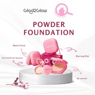 Glad2Glow Perfect Blurring Powder Foundation TWC / glad2glow compact Powder