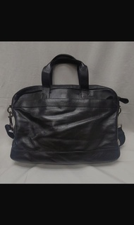 Coach Vtg Briefcase Black Genuine Leather Bag Laptop Portfolio / Computer Bag / Carry-on bag /utility bag Coach 經典款真皮公文袋 / 上班公事包 / 男士商務電腦袋 /手提包