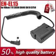 EN-EL15 Dummy Battery EP-5B DC Coupler for Nikon 1 V1 D500 D600 D610 D750 D7000 D7100 D7200 D800 D80