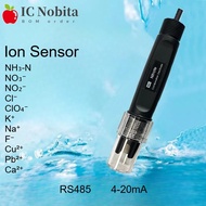 Water Quality Sensor Ammonia Nitrogen Detector with Fluoride Potassium Sodium Lead Copper Calcium Ch
