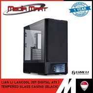 LIAN LI LANCOOL 207 DIGITAL ATX |  TEMPERED GLASS CASING (BLACK)