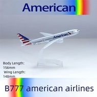 【Fast Shipping】Emirates Airlines Airbus 380 US B777 Cathay B747 Korea B747 Aircraft Model Diecast Me