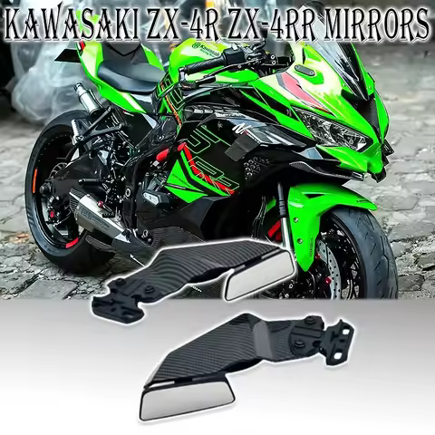 Zx4r For Kawasaki Zx-4R ZX-4RR ZX-25R ZX-6R ZX-10R New Motorcycle Modified Rearview Mirrors Wind Win