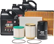 Doc's Diesel 5W-40 Full Synthetic Oil + Filter Maintenance Kit DGF430+DGF401+DPA6314+D5335+D3705+DOC
