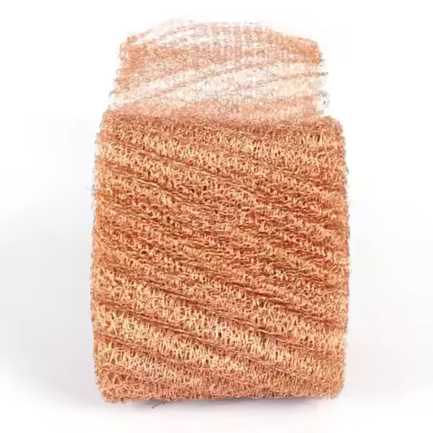 Food Grade Pure Copper Wire Mesh Durable Multifunctional Anti-snail Filter Length 12.7 Pure Copper W