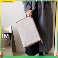 Bag Female Clutch Computer Canvas Commuter Large A4 Cosmetic Storage Capacity Office Worker Unisex 3