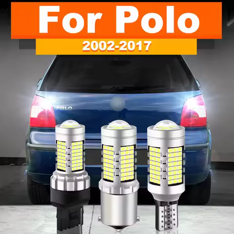 LED Reverse Light Bulb For Volkswagen VW Polo 9N 9N3 6R 6C 2002-2005 2006 2007 2008 2009 2010 2011 2