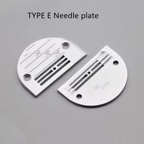 Industrial Sewing Machine Parts E12 E14 E16 E18 E20 E22 E24 E26 E28 Throat Needle Plate Single needl