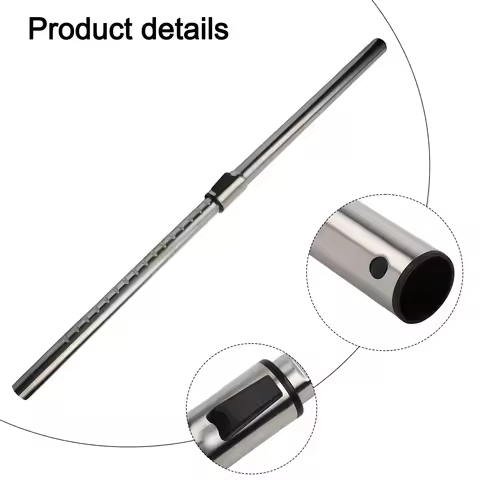 For Karcher Vacuum Cleaner Hose Extension Wand Metal Telescopic Locking Extension Pipe Tube For WD2 