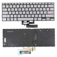 Asus Zenbook UX462 UX462DA UX462F UX462FA UM462 0KNB0-262NUS0 SILVER BACKLIGHT Keyboard