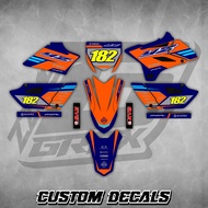 YZ85 OLD STICKER NEW DECAL YZ 85 NEW BEBEK STANDARD DECAL STICKER YZ 85 DECAL STICKER YZ 85 NEW 59