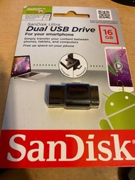 Sandisk ultra dual USB Drive 16GB