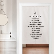 Door Curtain Hanging Curtain Modern Simple English Door Curtain Fabric Partition Curtain Dormitory B