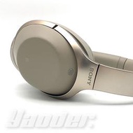 【福利品】SONY MDR-1000X 金 無線降噪藍芽 可折疊耳罩式耳機 無外包裝 送收納袋