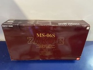 盒濕過水 殘盒 Bandai pg perfect grade 1/60 1:60 ms-06s zaku-II zaku-2 紅渣古