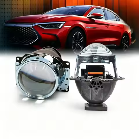 1/2PCS 3 Inch 3R Q5 Low Beam LED Car Light Accessories Projector Bi Led Lens Kit Xenon Headlight HID
