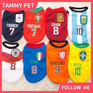 Pet clothes Teddy football team football dog cat spring  summer fashion Bulls
