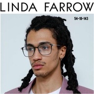 Linda farrow rectangular titanium frame glasses 鈦金屬眼鏡