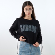[ERSS] Women's Long-Sleeved T-shirt Long-Sleeved Top University t Short Version t Different Material